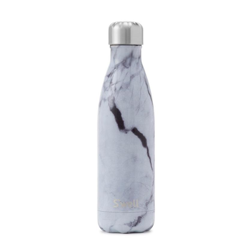 S'well White Marble Bottle - 500mL (17 oz).