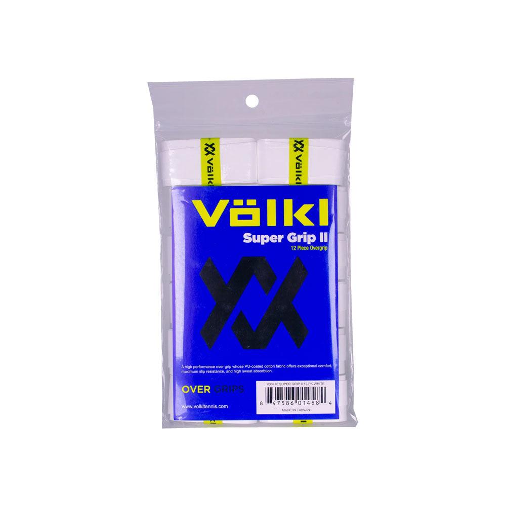 Super Grip II Over Grip - 12 Pack - White.