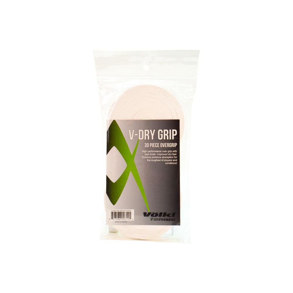 Volkl V-Dry Over Grip 30 Pack - White.