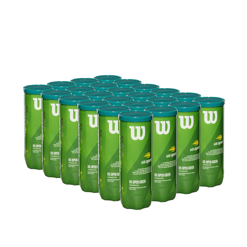 US Open Green Tournament Transition - 24 Cans - 72 Balls.