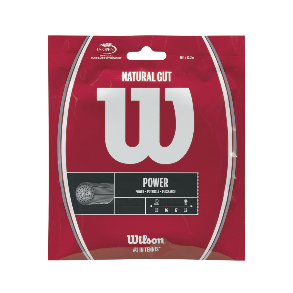 Wilson Natural Gut 16 Pack - Natural.