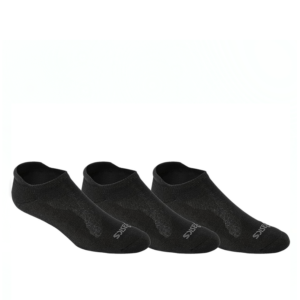 Asics Cushion Low Socks 3 Pack (Unisex) - Black-Socks- Canada Online Tennis Store Shop