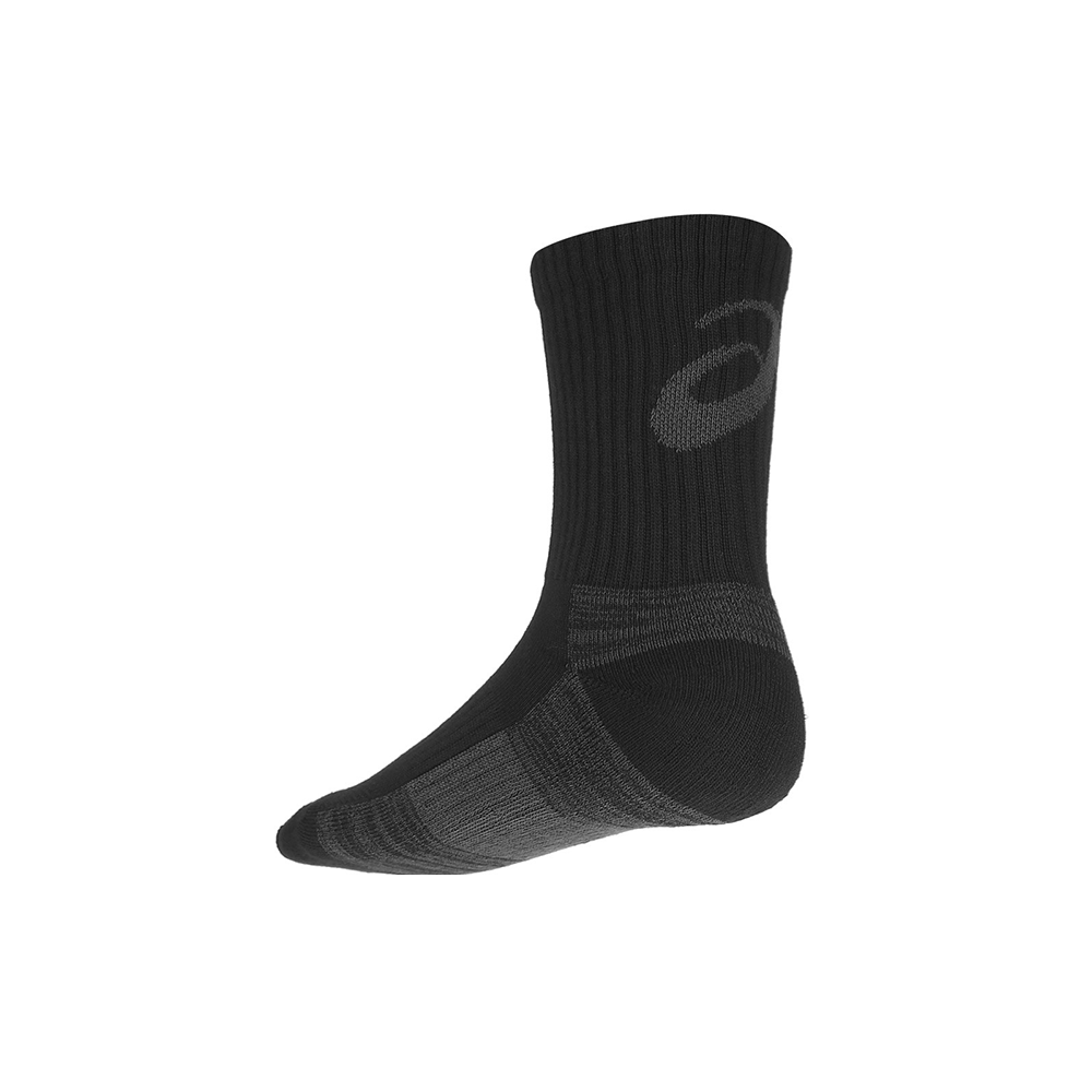 Asics Training Crew Socks 3 Pack (Unisex) - Black-Socks- Canada Online Tennis Store Shop