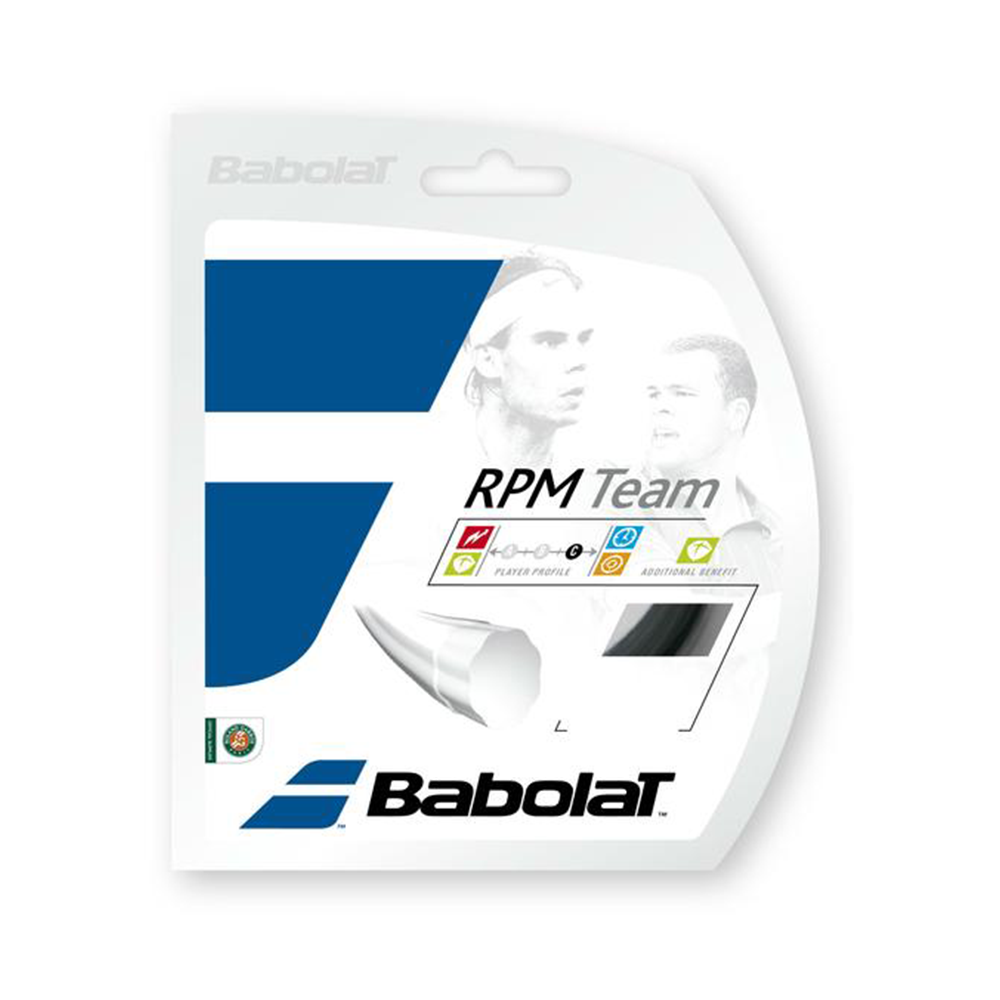 Babolat RPM Rough 16 Tennis String Reel Black