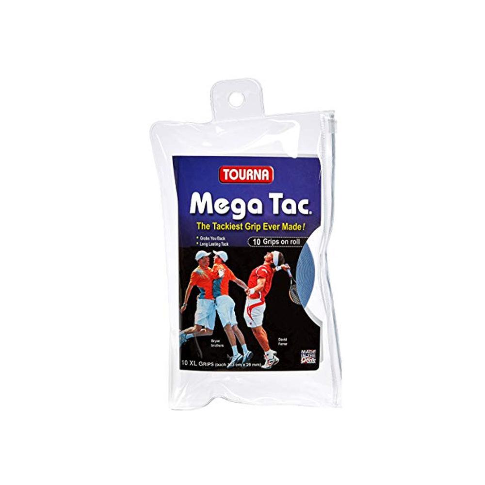 Mega Tac Overgrips - 10 Pack - Blue.