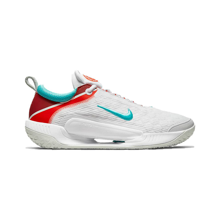 Nike Court Zoom NXT (Men's) - White/Washed Teal/Light Silver