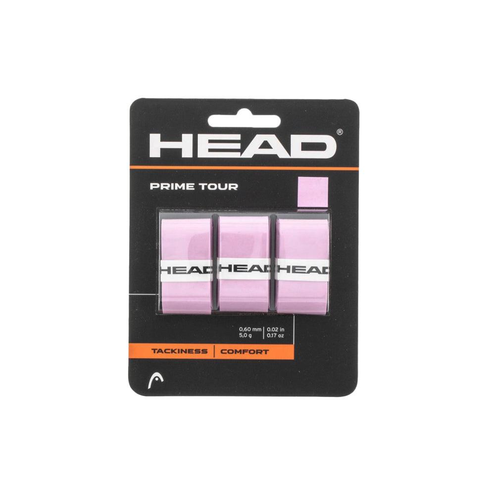 Prime Tour Overgrip - 3 Pack - Pink.