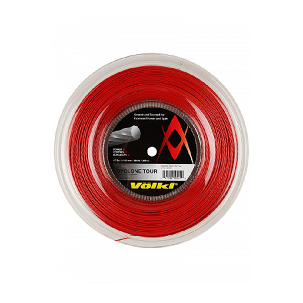 Volkl Cyclone Tour 16 Reel - Red-Tennis Strings- Canada Online Tennis Store Shop