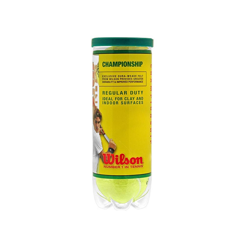 Wilson Championship Regular Duty - Individual Can (3 Balls)-Tennis Balls- Canada Online Tennis Store Shop