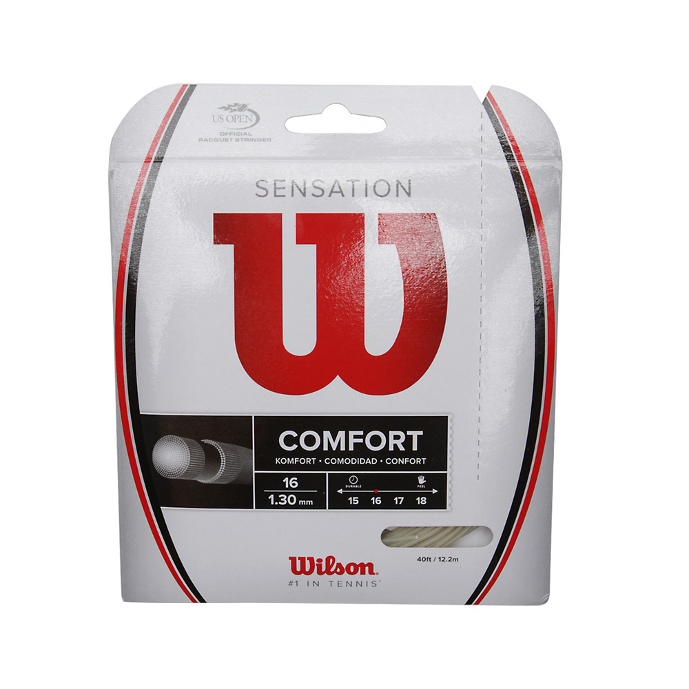 Wilson Sensation 16 Pack - Natural-Tennis Strings- Canada Online Tennis Store Shop