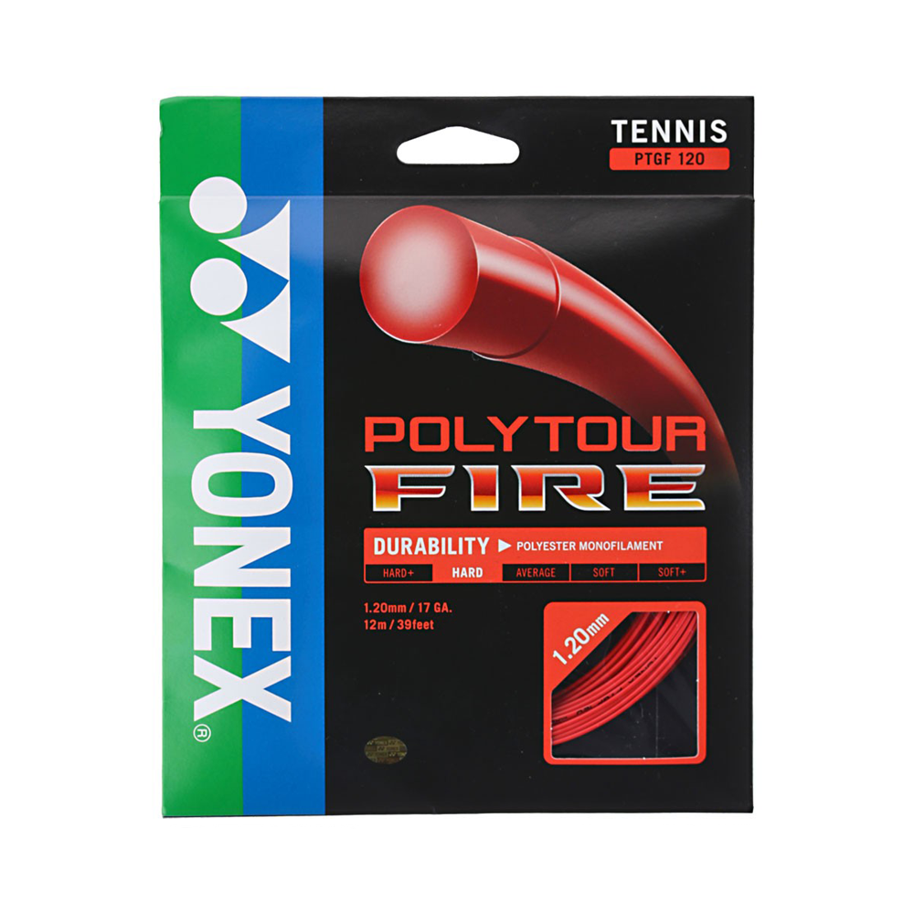 Yonex Poly Tour Fire 17 Pack - Red-Tennis Strings- Canada Online Tennis Store Shop