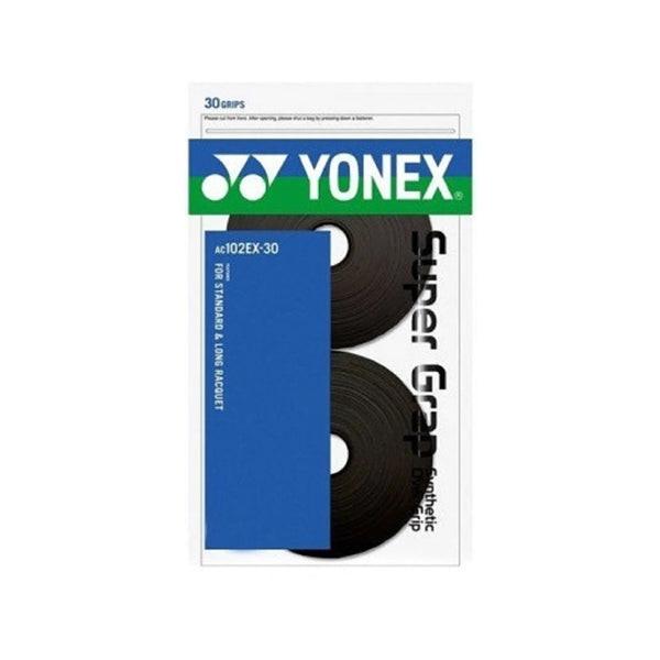 Yonex Super Grap 30 Overgrips - Black.