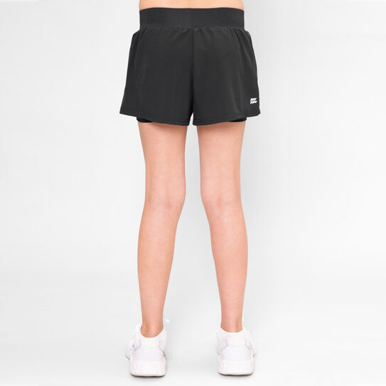 Bidi Badu Crew Junior 2 in 1 Shorts (Girl's) - Black