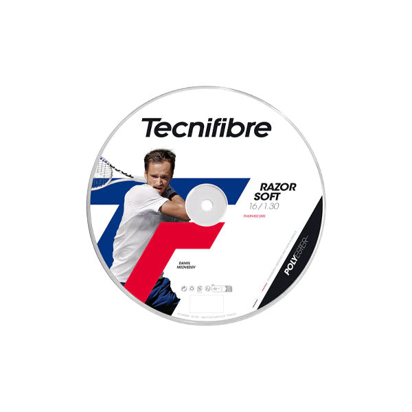 Tecnifibre Razor Soft 16/1.30 Reel (200m) - Carbon