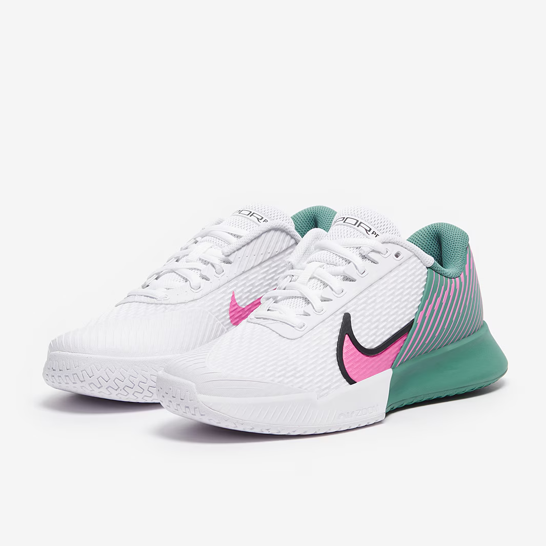 Nike Court Air Zoom Vapor Pro 2 (Women's) - White/Bicoastal/Black/Playful Pink