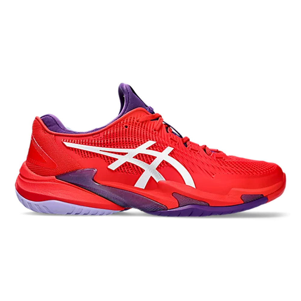 Asics Court FF 3 Novak (Men's) - Classic Red/White