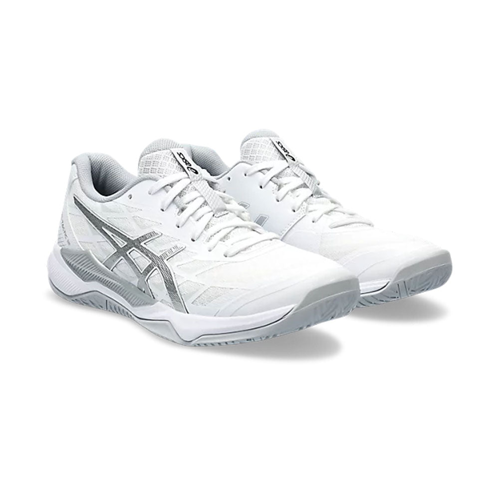 Asics Gel Tactic 12 (Women's) - White/Pure Silver