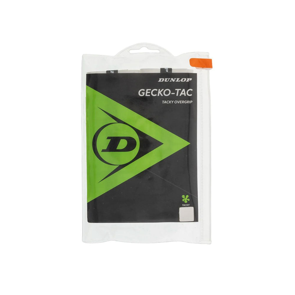 Dunlop Gecko Tac Overgrip Grip (Lot de 12) - Noir