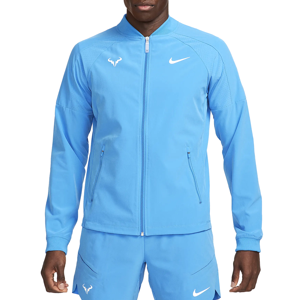 Nike Dri-Fit Rafa Jacket (Men's) - Light Photo Blue/White