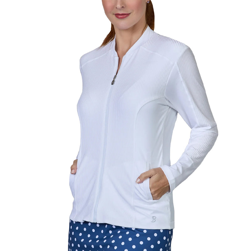Sofibella UV Staples Jacket (Women's) - White