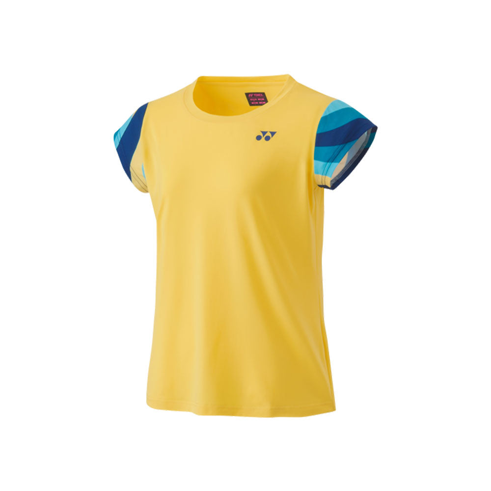Yonex Crew Neck Shirt (Women's) - Soft Yellow