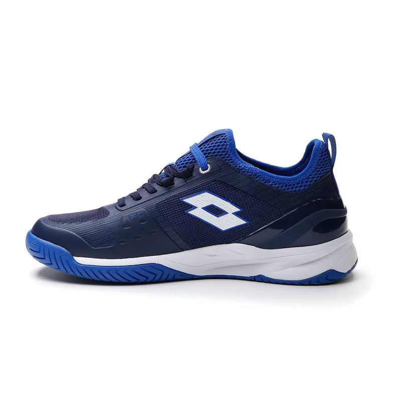 Lotto Mirage 200 Speed (Men's) - Navy Blue/All White/Pacific Blue