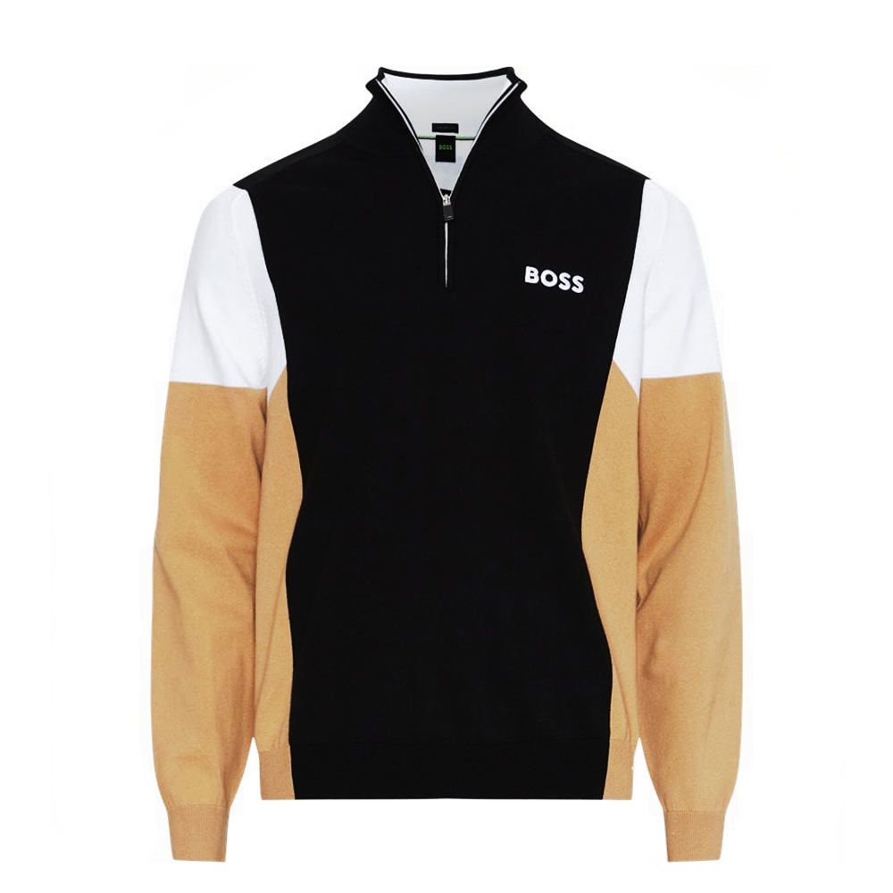 BOSS Golf Jumper Quarter-Zip 2024 (Men's) - Black