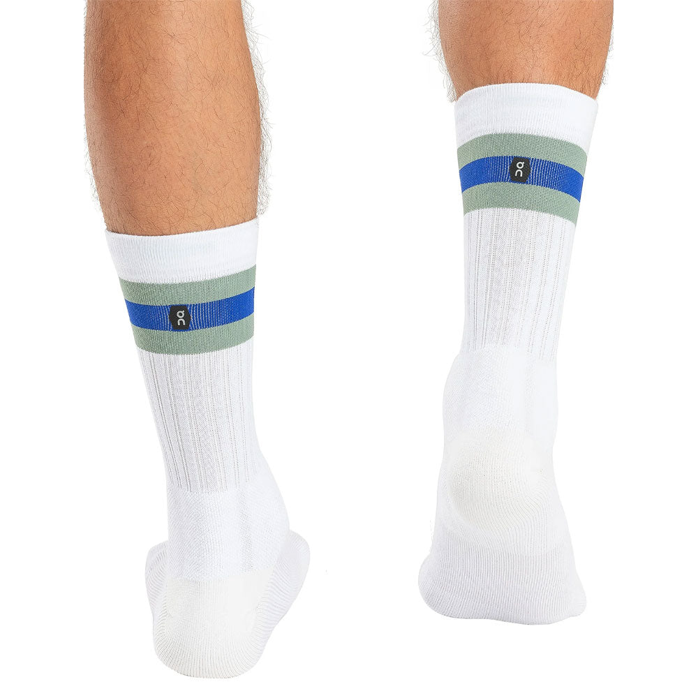 ON Tennis Socks (Men's) - White/Green