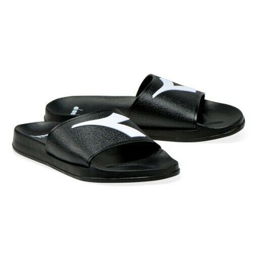 Diadora Crawl Box Slides (Unisex) - Black