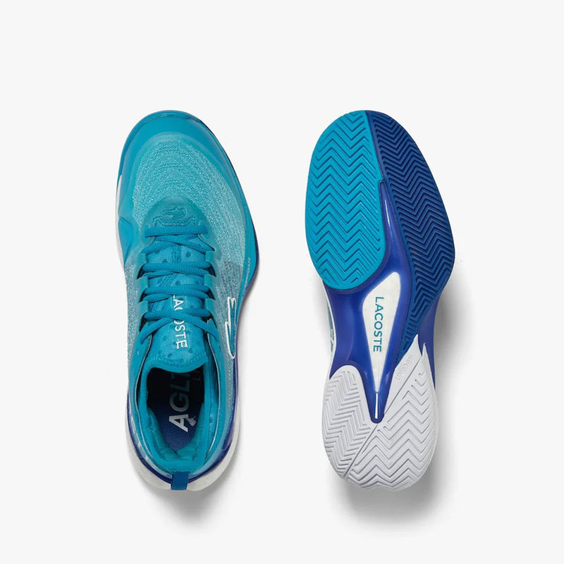 Lacoste AG-LT23 Lite Textile Tennis Shoes (Men's) - Blue/Dark Blue