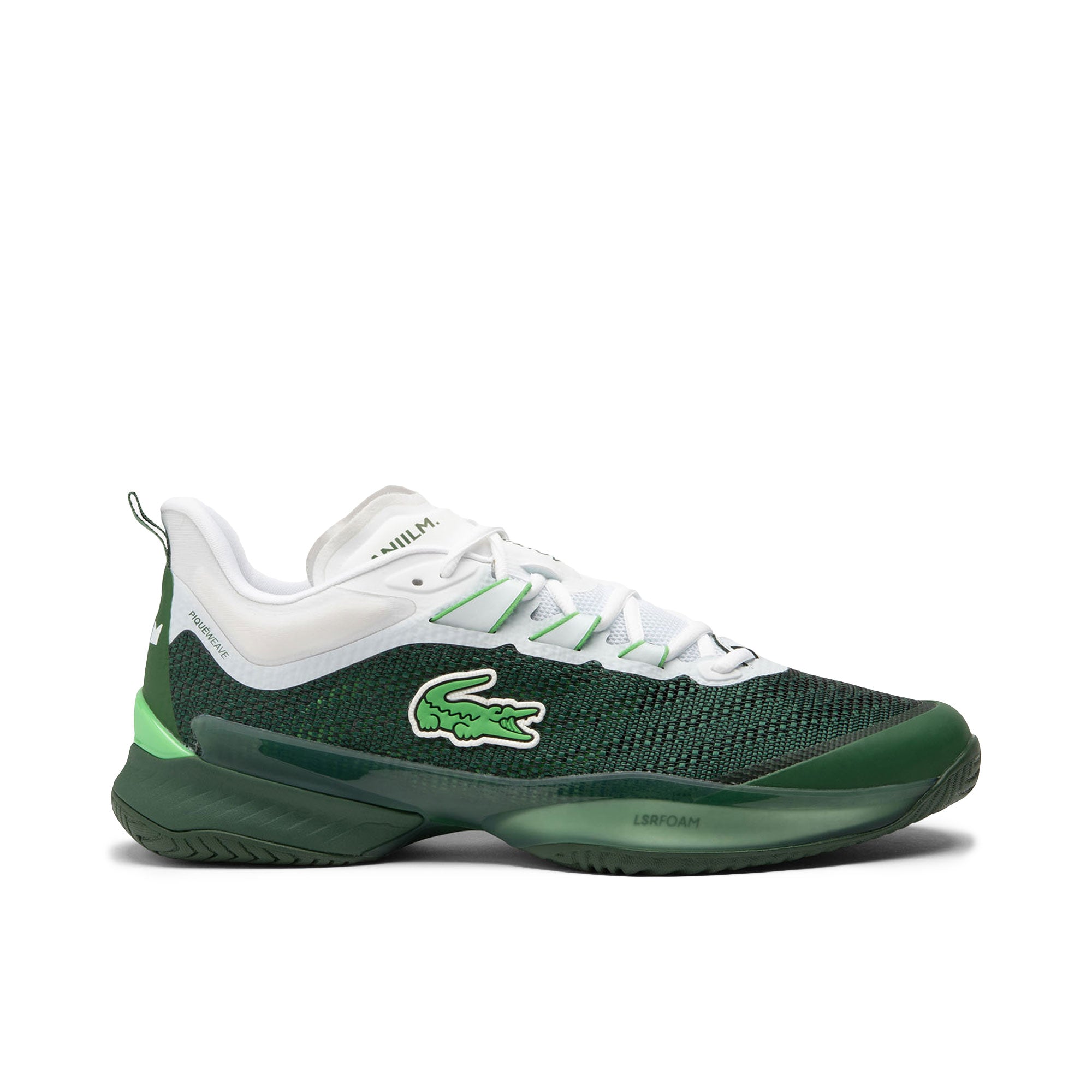 Lacoste x Daniil Medvedev AG-LT23 Ultra Tennis Shoes (Men's) - Dark Green/White