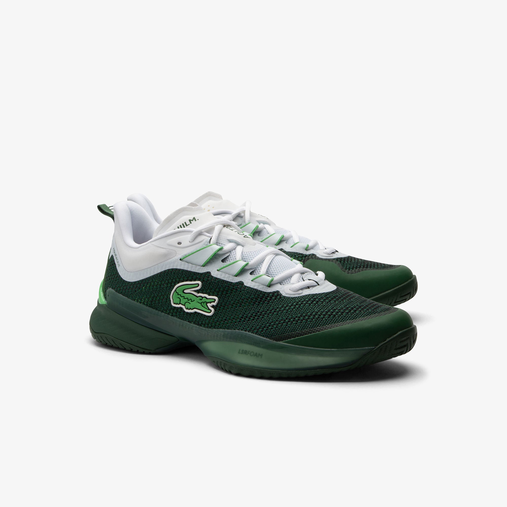 Lacoste x Daniil Medvedev AG-LT23 Ultra Tennis Shoes (Men's) - Dark Green/White