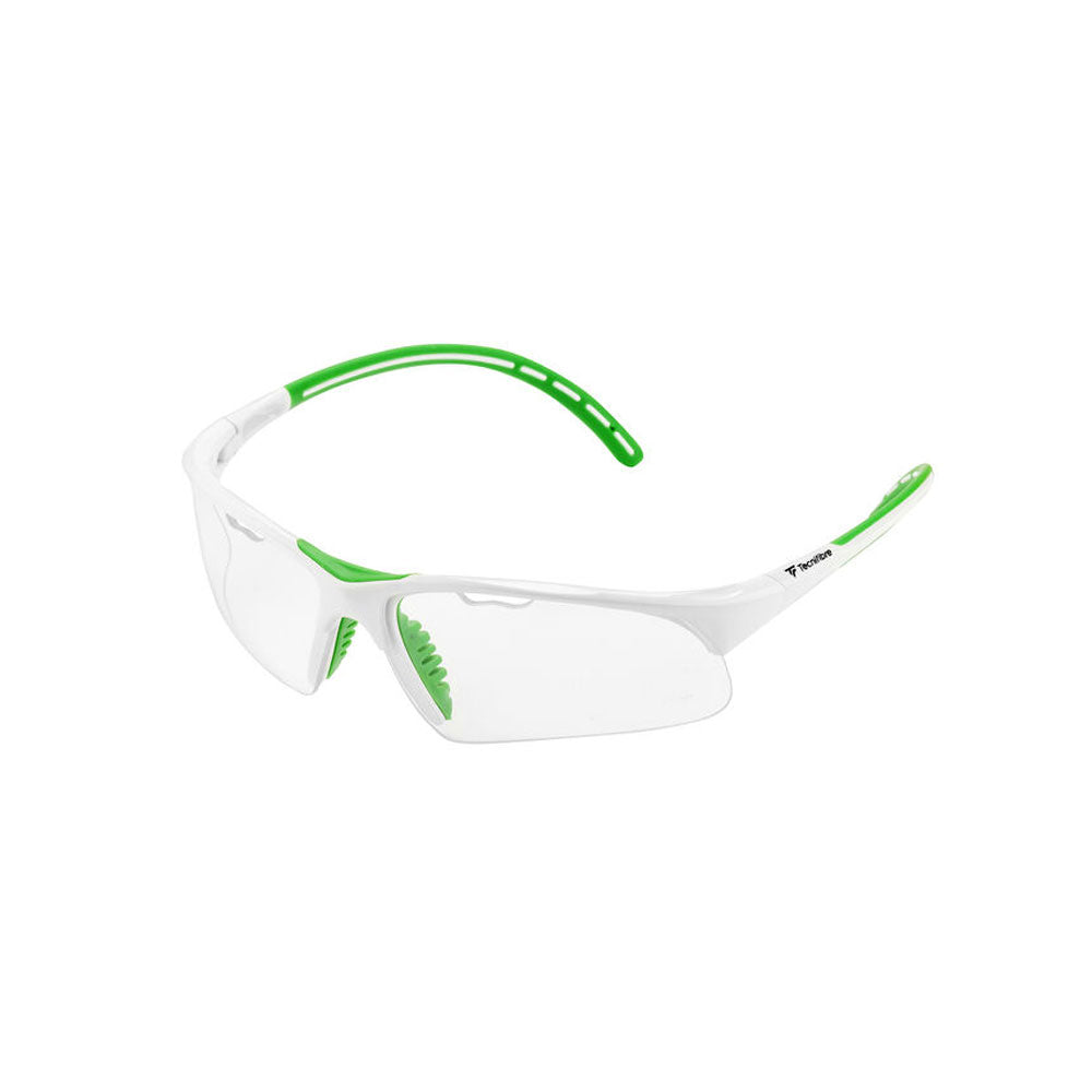 Tecnifibre Squash Goggles - White/Green