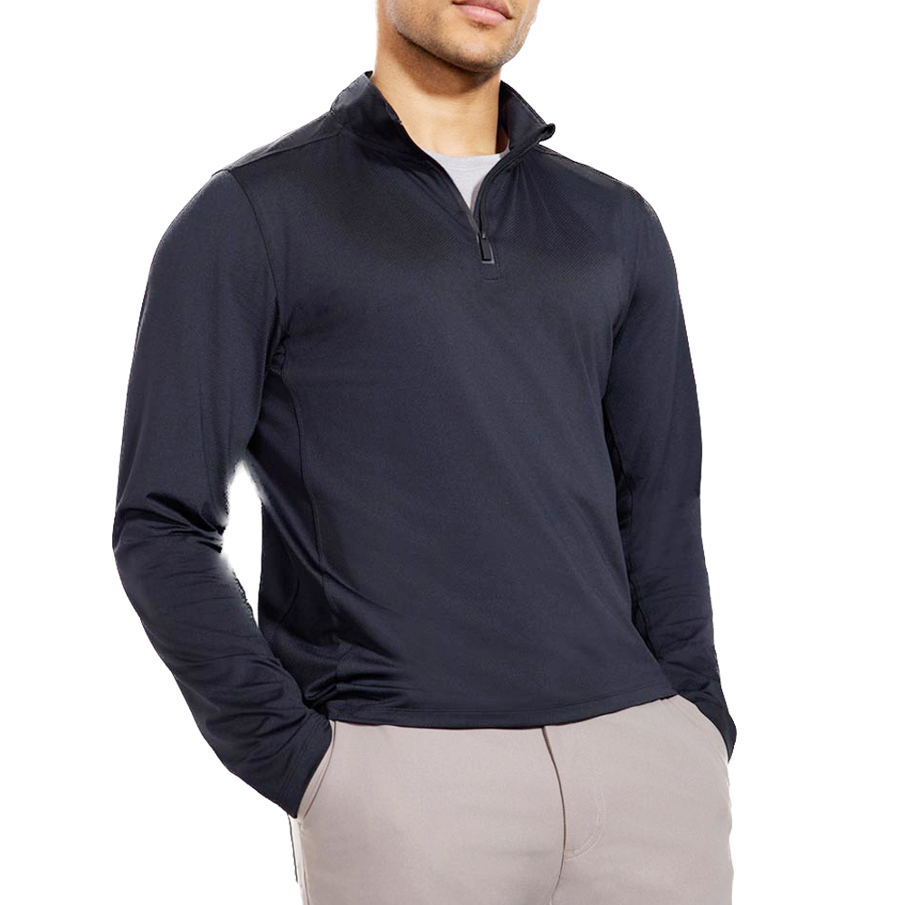 MPG Driving Long-sleeve 1/4" Zip Polo (men's)