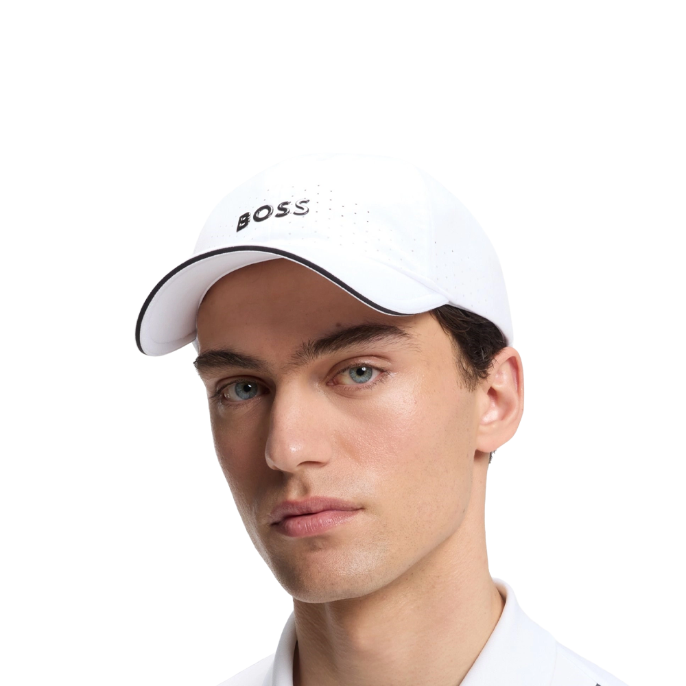 Perforated Cap With Gloss Logo