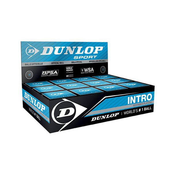 Introduction Squash Balle - Point bleu - Paquet de 12