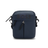 Faux-Leather Reporter Bag With Tonal Logo.