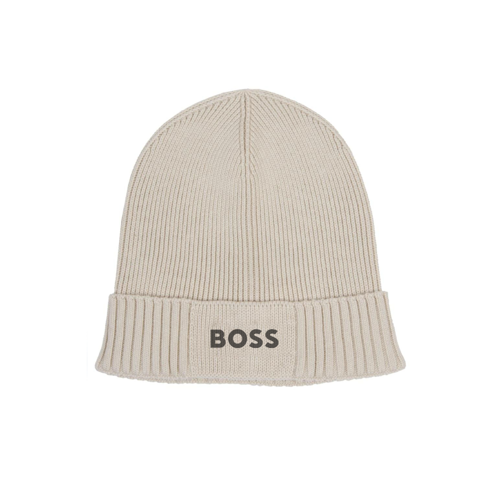 Bonnet avec logo détaillé