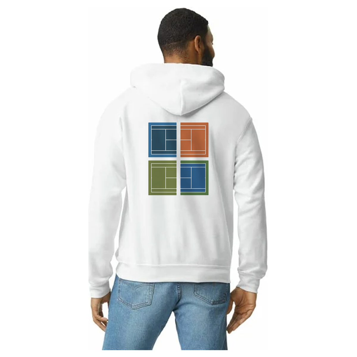 Sweat à capuche TG Collection Blanc