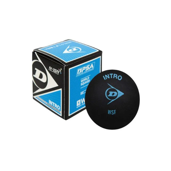 Intro Squash Ball - Blue Dot.