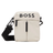 Faux-Leather Reporter Bag With Tonal Logo.