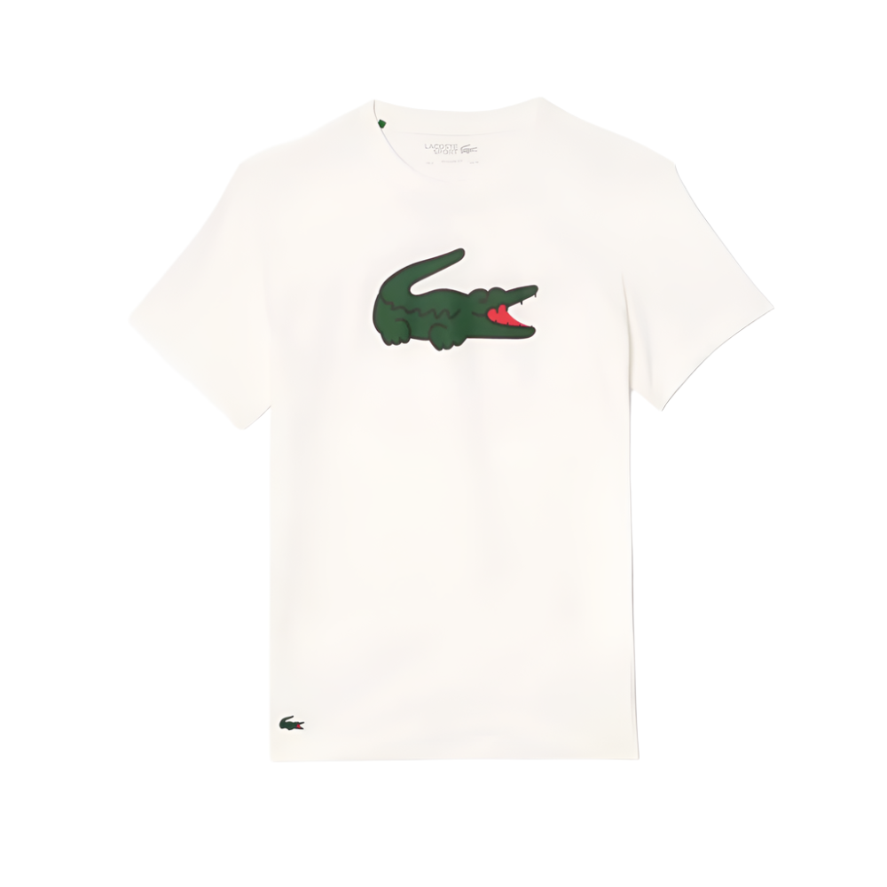 T-shirt de sport ultra-sec à imprimé crocodile