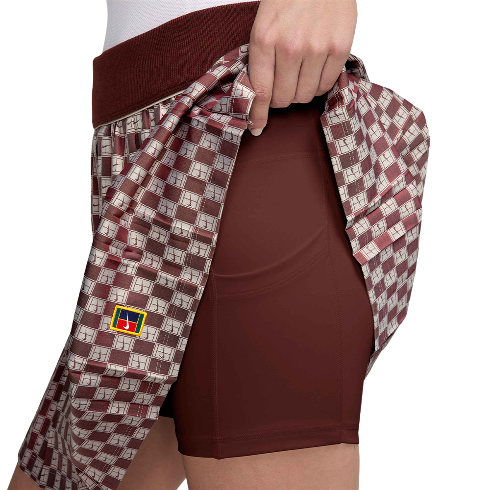 Court Collection High-Waisted-Rise Skirt