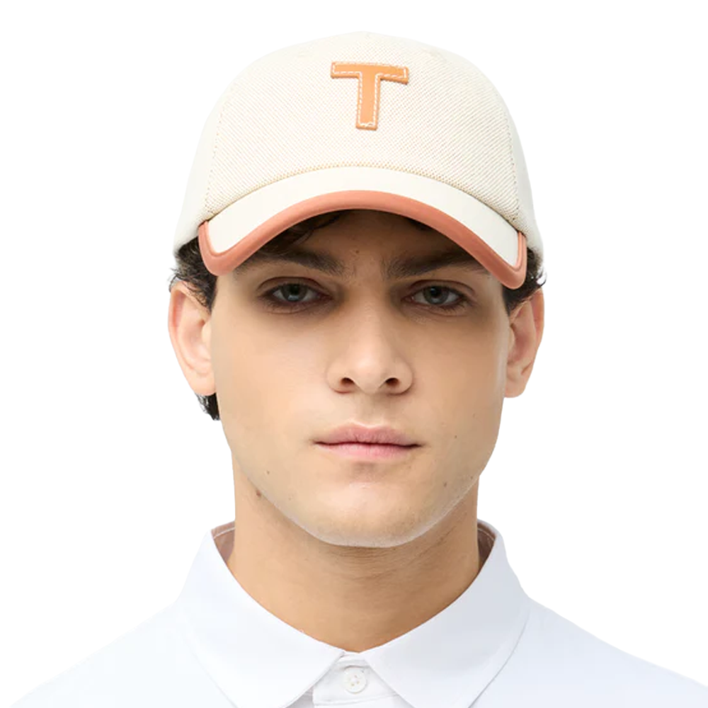 Leather Canvas Cap