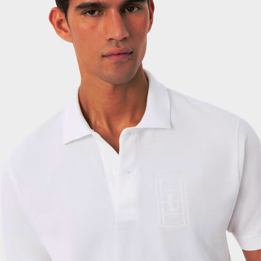 Classic Fit Embroidery Detail Petit Piqué Polo