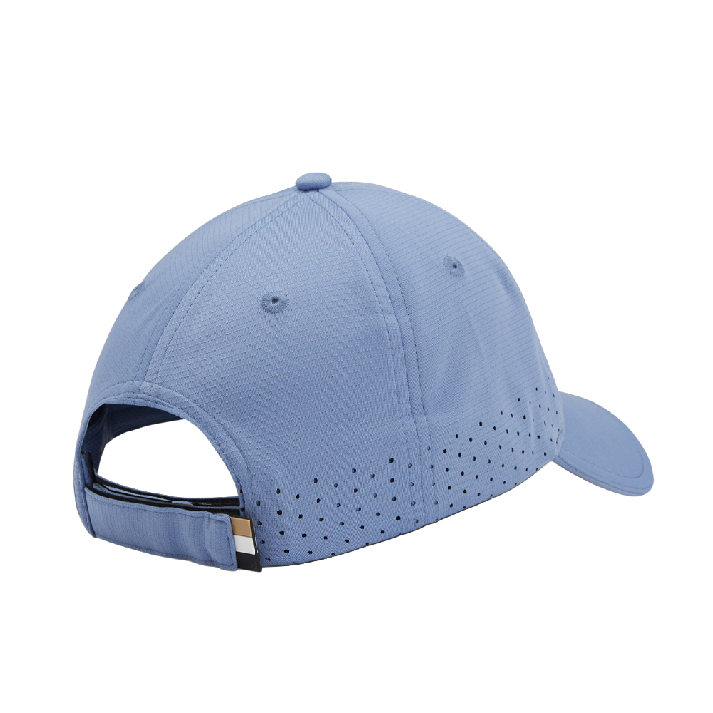 Perforated Cap With Gloss Logo.