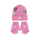 Patch Peak Beanie and Gloves Set