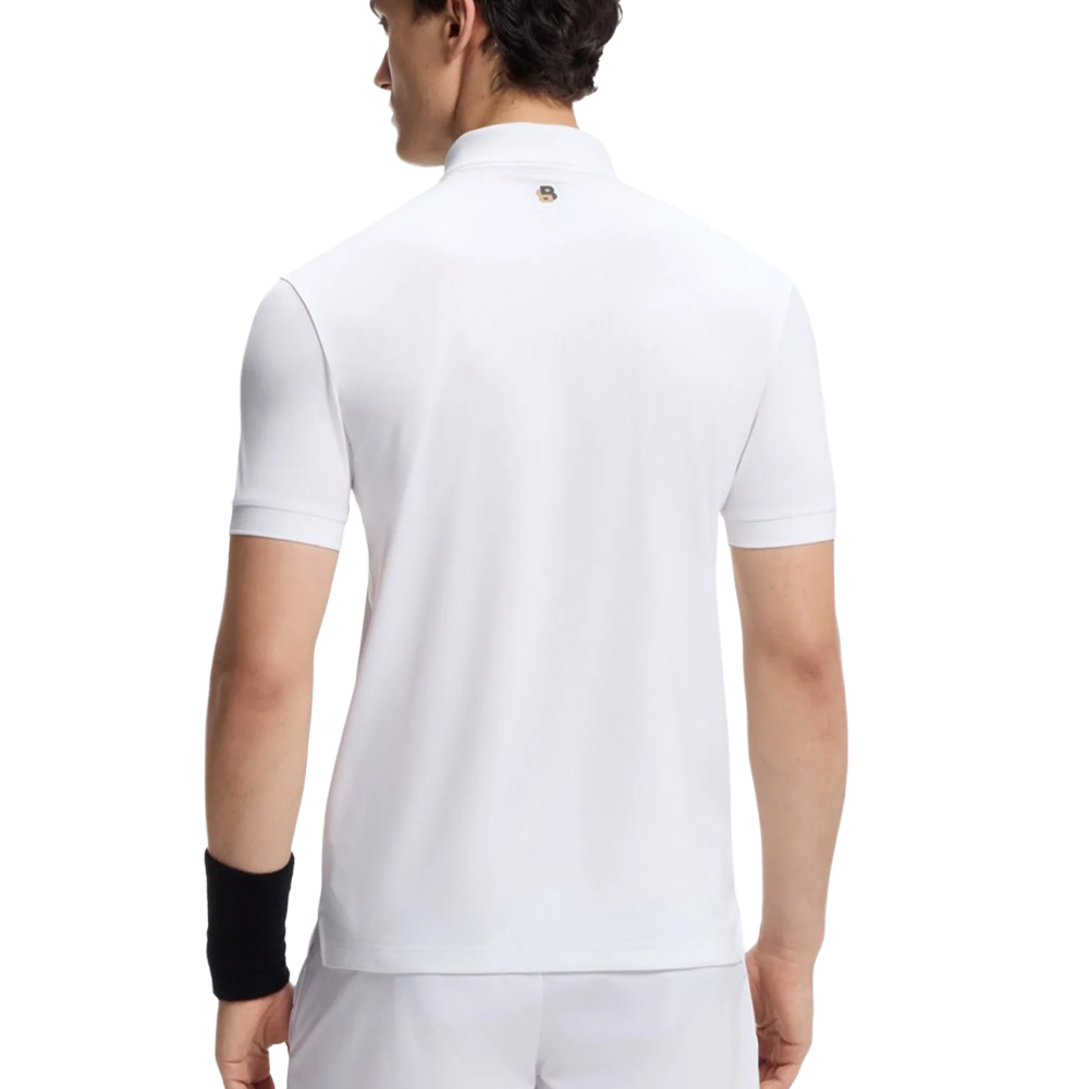 Polo Slim Fit BOSS pour homme-Blanc
