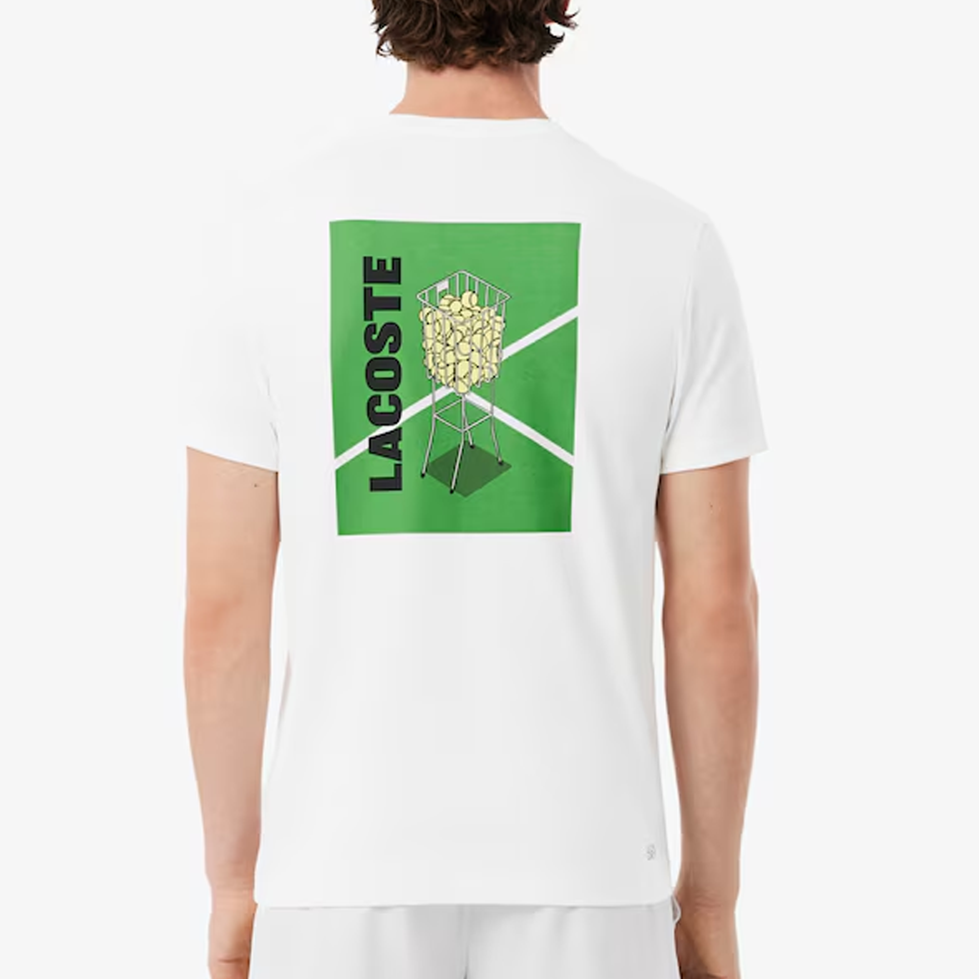 Ultra Dry Printed Tennis T-shirt.