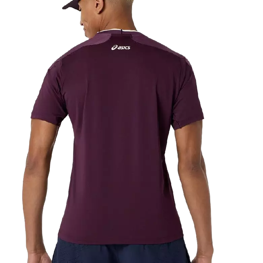 Match Jacquard Short Sleeve Top